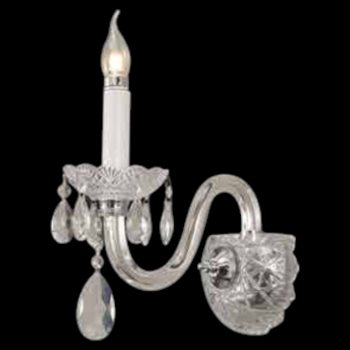 Đèn tường pha lê K9 cao cấp 355 decor D120*H260 - E14*1-1W VDC9903T1