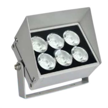 Đèn chiếu mặt dựng hufa L138*W100*H105-12W, Ánh sáng vàng - 3000K, rọi xa 25m, chống chói RN 0330/B