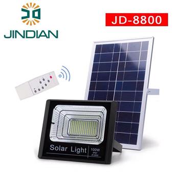 Đèn pha năng lượng mặt trời JinDian 100W JD-8800