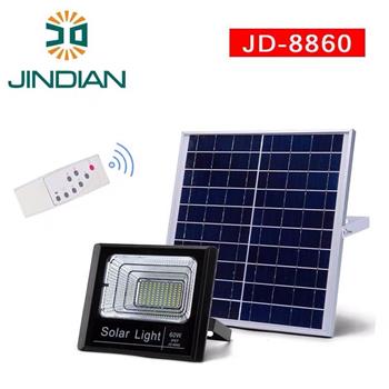 Đèn pha năng lượng mặt trời JinDian 60W JD-8860