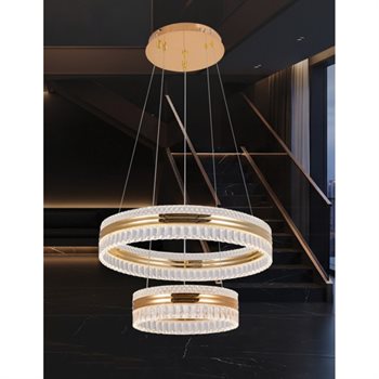Đèn thả HUFA TL 6636 Ø500+300*H1000 90W TL 6636