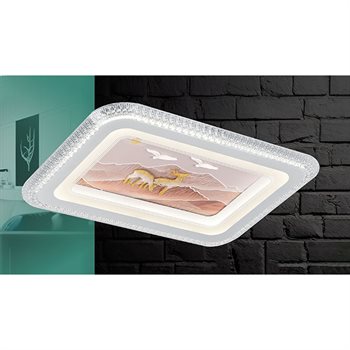 Đèn mâm chữ nhật ốp trần Sano ML 10163 Ø450*L650 ML 10163