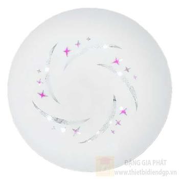 Đèn ốp trần Led 15W, Ø36cm, ánh sáng trắng & vàng (KIM) 19704/2