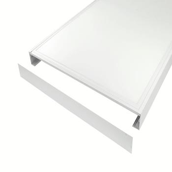 Khung nhôm ốp nổi biến đèn panel thành đèn ốp trần 30x120 KON-30120