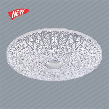 Đèn ốp trần nhựa cao cấp Anfaco AFC 073 36W 3CĐ AFC 073