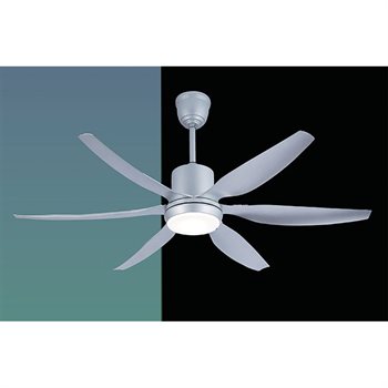 Quạt trần đèn Sano 5 cánh màu bạc Q 10189/56 in Q 10189