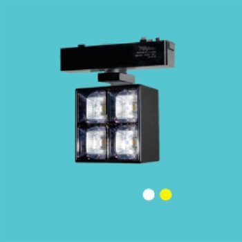 Đèn led thanh ray nam châm Hufa NC-78 Ø65*48*H127 12W - 48V NC-78