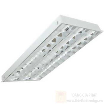 Máng đèn phản quan âm trần 1m2, 3 bóng Led T8 LDA318