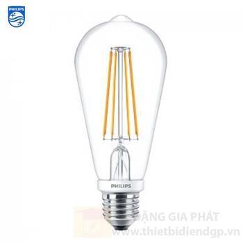 Bóng Led Filament Philips LEDClassic 6-60W ST64 E27 830 CL ND APR LEDClassic 6-60W ST64 E27 830