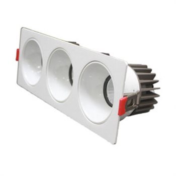Đèn LED âm trần chỉnh hướng ba ENA-DCP3 1CĐ ENA-DCP3x03-090/CB