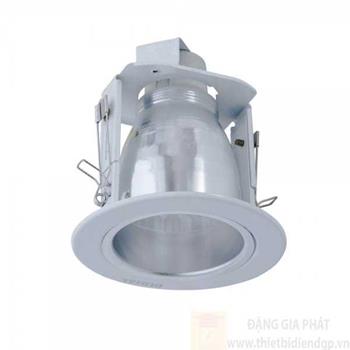 LHK 2.5 : Đèn downlight âm trần có kiếng, viền sơn trắng 3W LHK 2.5