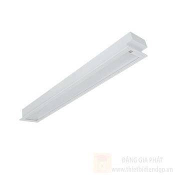 Máng đèn tán quang âm trần chụp Mica 1 x 18W LLA118