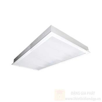 Máng đèn tán quang âm trần chụp Mica 4 x 18W LLA418