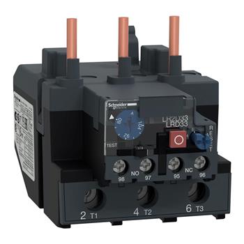 Relay nhiệt class 10 A(1) với đầu kết nối bắt vít LRD3365