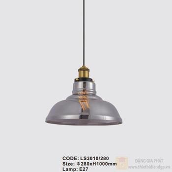 Đèn treo trần trang trí Slister Ø280*H1000mm - E27 LS3010/280