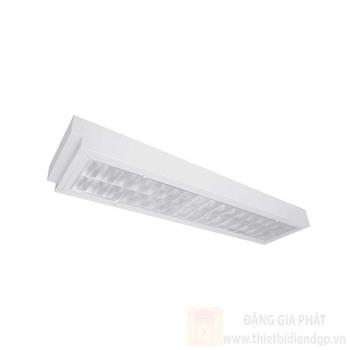 Máng đèn tán quang âm trần chống thấm chụp Mica 2 x 18W LSO218/D