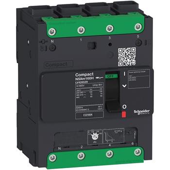 MCCB Compact NSXm B 25kA 380/415V EverLinkTM connectors 4P LV426210