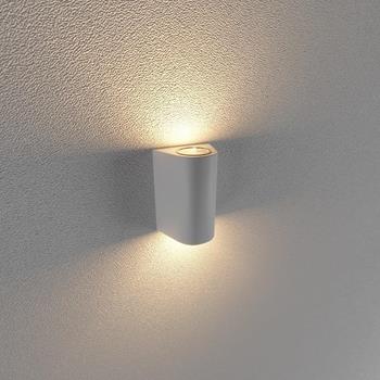 Đèn Led gắn tường ngoài trời vỏ trắng 148B 2x7W 3000K LWA0148B-WH