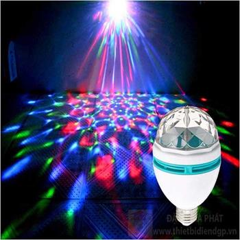 Đèn disco Led RGB 6W*1, Ø90*H140 Laser Quay 12