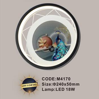 Đèn tường trong nhà Slister Ø240*50mm LED 18W M4170