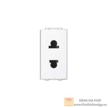 Ổ cắm đơn 2 chấu M6112