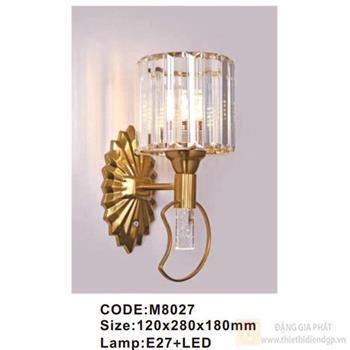 Đèn tường trong nhà Slister 120*280*180mm - E27+LED M8027