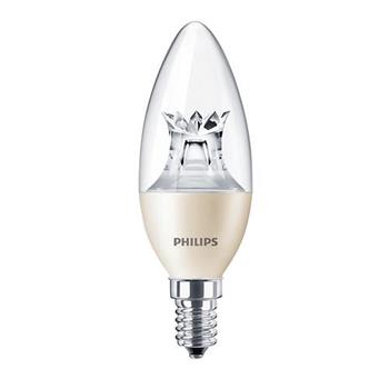 Bóng LED bulb Philips dimmer E14 4W MASTER LEDcandle DT 4-25W E14 B38 CL_AP