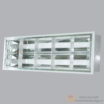 Bộ máng đèn xương cá sử dụng Led tube ánh sáng Trắng 2 bóng MATL-220T