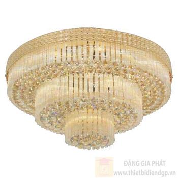 Đèn mâm ốp trần pha lê Sano Ø1000xH500mm E14x13 Led SMD remote MPL 4010