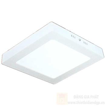 Đèn mâm phẳng đổi màu hợp kim nhôm cao cấp vuông, 3 chế độ ánh sáng MP xx LED