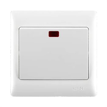 Bộ công tắc đơn 2 cực 2 chiều CHINT NEW7-G00250 20A 250V có đèn báo NEW7-G00250