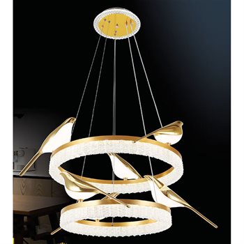 Đèn thả SANO T 10231/6 Ø400+600*H1200 T 10231/6