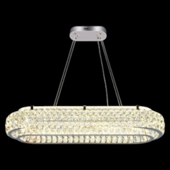 Đèn thả pha lê Andora TPL-6508/L950 L950*W300*H155+1500 90W TPL-6508/L950