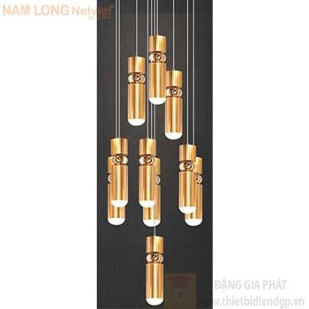 Đèn treo Led 3W*16 Lamp Kiểu Sang Trọng Ø400*H2000, Ánh sáng vàng NB 3110/10