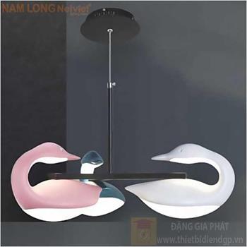 Đèn treo Led 50W Kiểu Sang Trọng Ø500*H1000, Ánh sáng trắng, vàng, trung tính NB 317/3