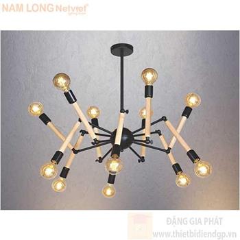 Đèn treo quán kiểu sang trọng Ø750*H1000, E27*12 Lamp NB 325/12