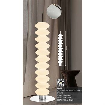 Đèn sàn 355 Decor DD25 H1500 50W LED 3 CĐ DD25