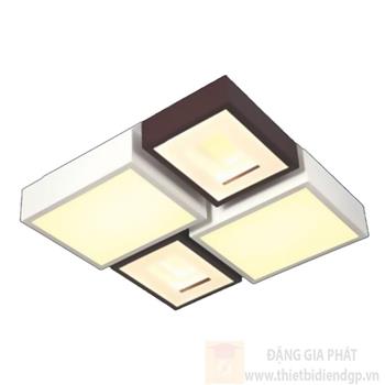 Đèn ốp trần Led vuông 520*H110, có 3 màu NC 052 LED