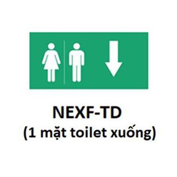 Mặt Exit 1 mặt toilet xuống NEXF-TD