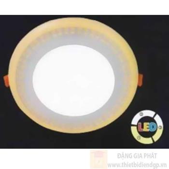 Đèn Downlight nổi trần Led 3W+3,Ø120*H30, khoét lỗ Ø75 NH 593-3W+3