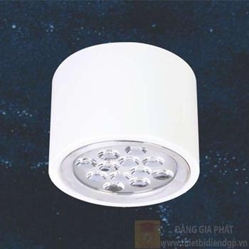 Đèn Downlight nổi trần Led 12W,Ø130*H100, ánh sáng trắng NH 524