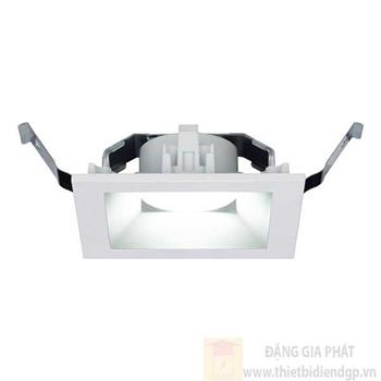 Đen Downlight vuông - CRI:Ra80 kích thước L100 x W100 x H42mm NNP722xx