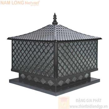 Đèn trụ cổng vuông Ø400*H440, E27*1 Lamp NVT 332-Ø400