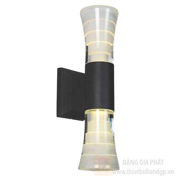 Đèn Led ngoài trời Ø70*L110*H275, 5W*2 ánh sáng vàng NX 2662