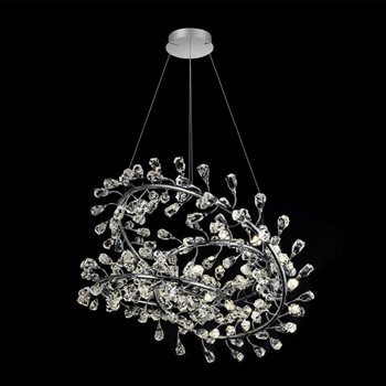 Đèn ốp trần pha lê 355 Decor TPL1672 - Ø800 - LED 4000K TPL1672