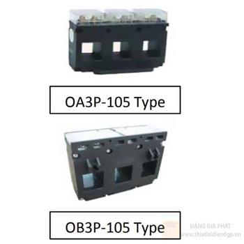 Biến dòng đo lường OMEGA loại đúc hộp 3 pha MCT 75/5A; CL.3; 1.5VA MCT 75/5A; CL.3; 1.5VA