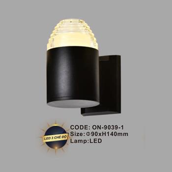 Đèn tường trong nhà Slister Ø90*H140mm - LED 3 CĐ ON-9039-1