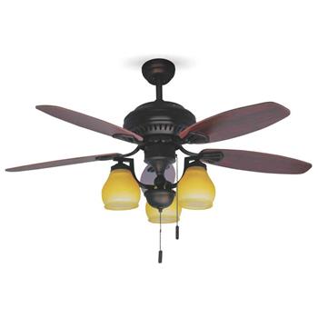 Quạt trần 5 cánh gỗ có đèn Sinwa ORB028 ORB028
