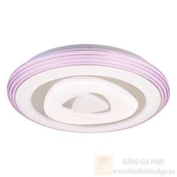 Đèn Ốp Trần Ø400*H70, Led 48, Màu Tím, 3 chế độ ánh sáng OT A1 TÍM