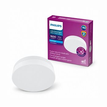 Đèn ốp trần tròn Philips Meson Trimless Surface đổi màu Meson Trimless Surface Rd 150 16W SSW
